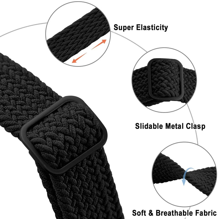 Braided Solo Loop Watch Strap For Samsung Watch 7