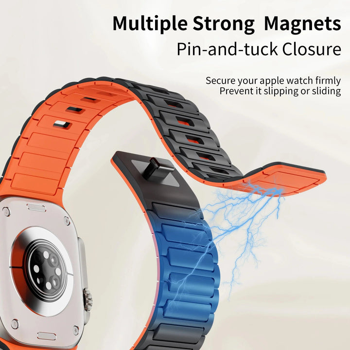 Silicone Magnetic Loop Watch Band