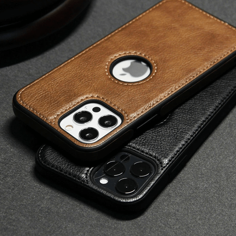 Slim Leather Phone Case