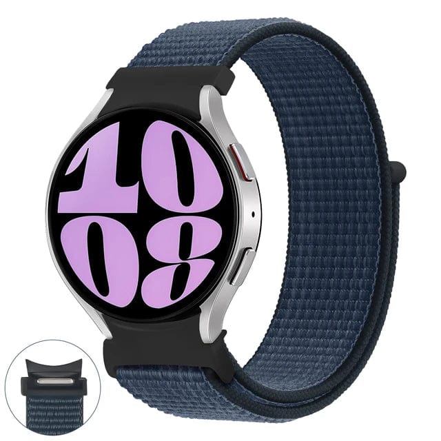Nylon Sports Watch Band For Samsung Midnight / Galaxy Watch 4 40mm
