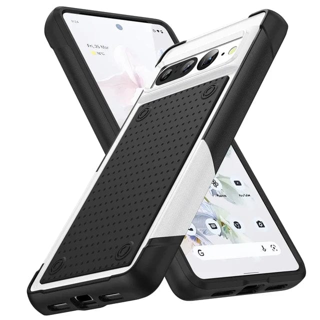 Shockproof Case For Google Pixel Google Pixel 8 / White and Black