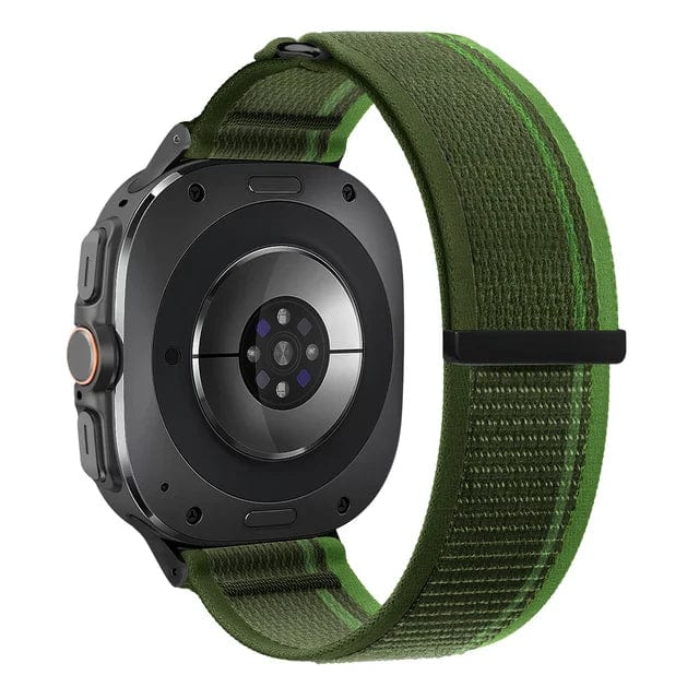 Trail Loop Watch Strap For Samsung Watch 7 Ink Green