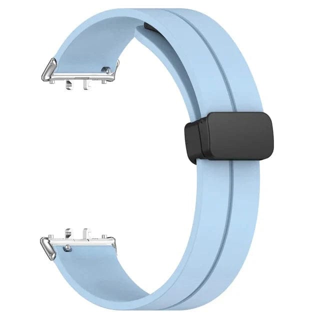 Magnetic Sports Band For Samsung Fit 3 Light Blue