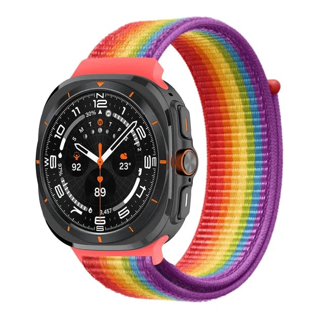 Nylon Sports Watch Strap For Samsung Watch 7 Ultra Multiple Color C