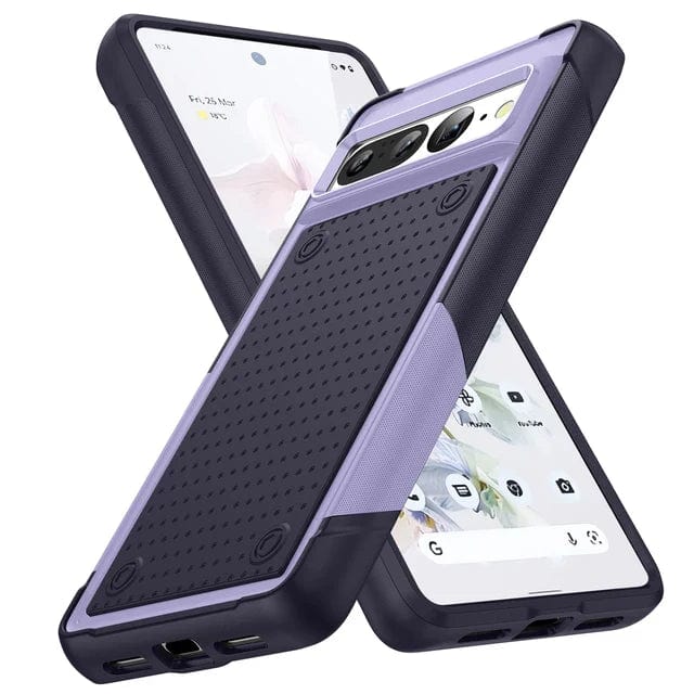 Shockproof Case For Google Pixel Google Pixel 8 / Purple and Blue