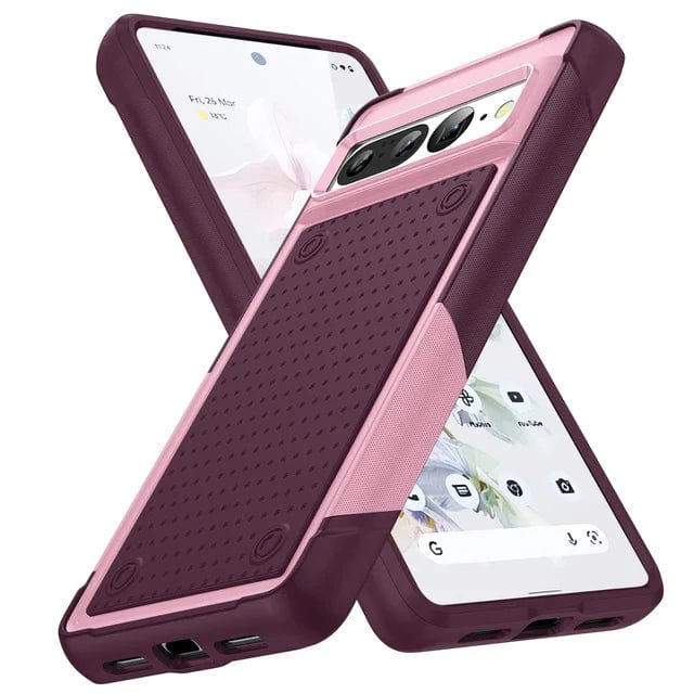 Shockproof Case For Google Pixel Google Pixel 8 / Pink and Rose