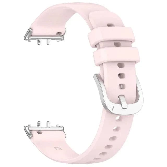 Silicone Sports Watch Band For Samsung Galaxy Fit 3 Pink