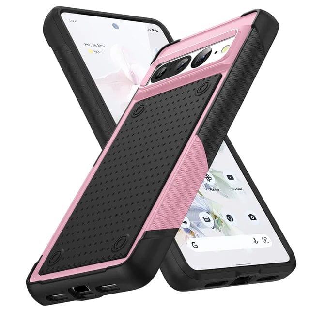 Shockproof Case For Google Pixel Google Pixel 8 / Pink and Black