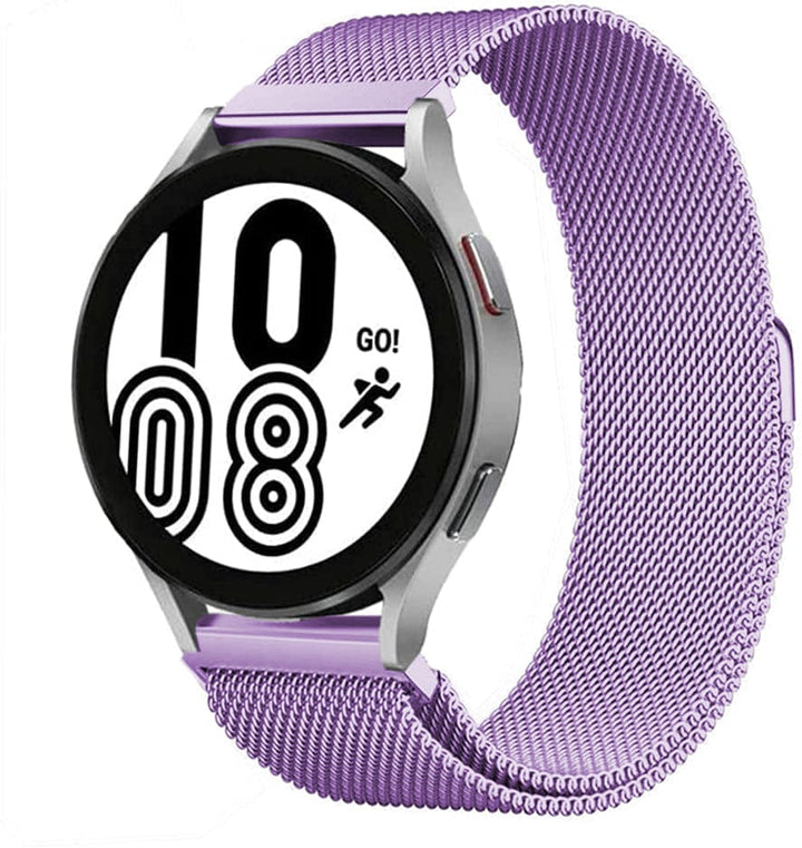 Milanese Stainless Steel Watch Band For Samsung Lavender / 20mm