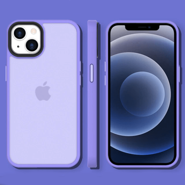 Thin Matte Phone Case iPhone 12 / Purple