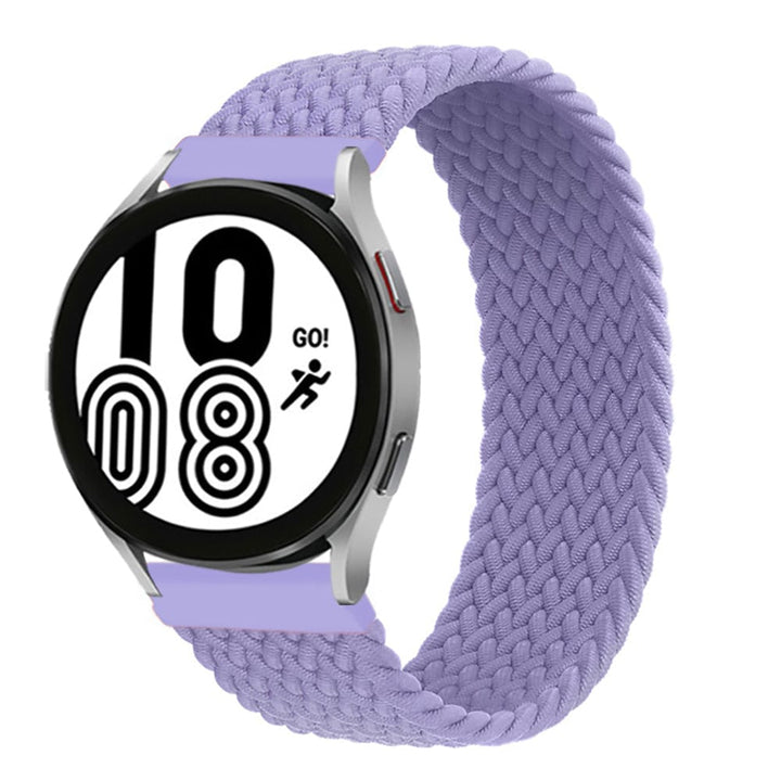 Braided Solo Loop Watch Band For Samsung Lavender / 20mm / XXS