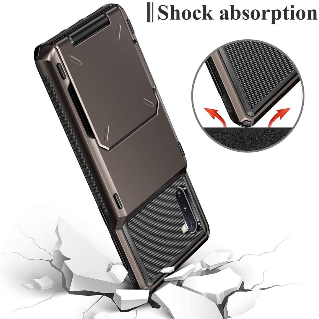 Shockproof Wallet Case For Samsung Galaxy Note