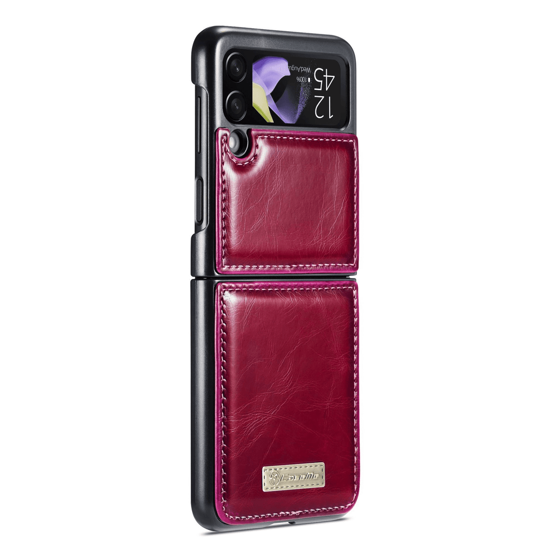Leather Case For Samsung Z Flip