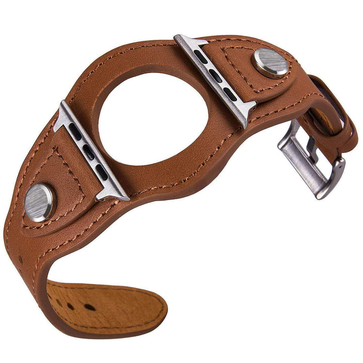 Leather Cuff Watch Band Brown / 38mm, 40mm & 41mm