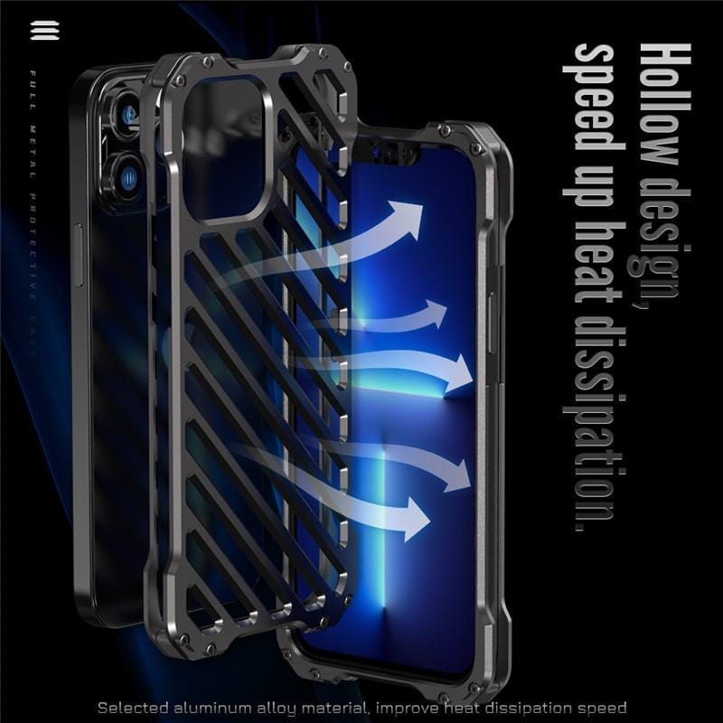 Armoured Shockproof Phone Case With Camera Protector