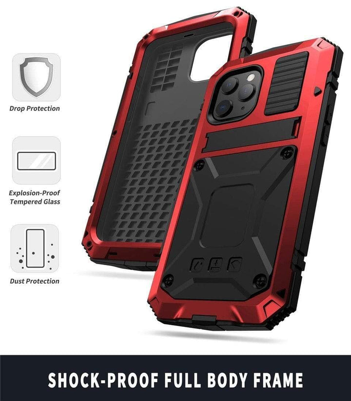Rugged Heavy Duty Phone Case with Kickstand