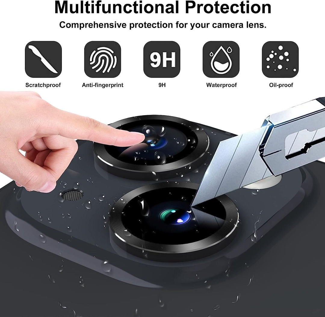 Dual Tempered Glass Camera Protector