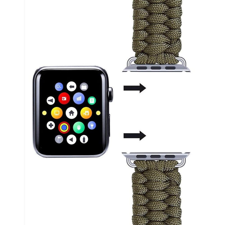 Survival Paracord Watch Band