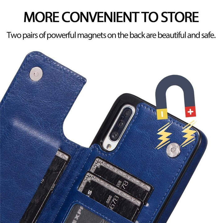 Leather Wallet Case For Samsung Galaxy Note