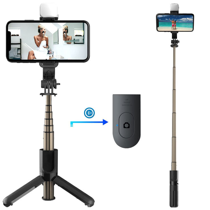 Selfie Stick Tripod With LED light