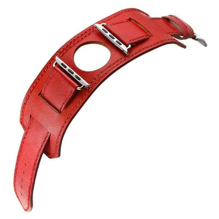 Cuff Bracelet Watch Band Red / 38mm, 40mm & 41mm