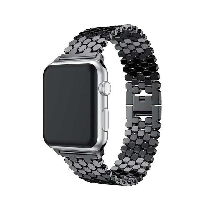 Link Bracelet Watch Band Black / 38mm, 40mm & 41mm