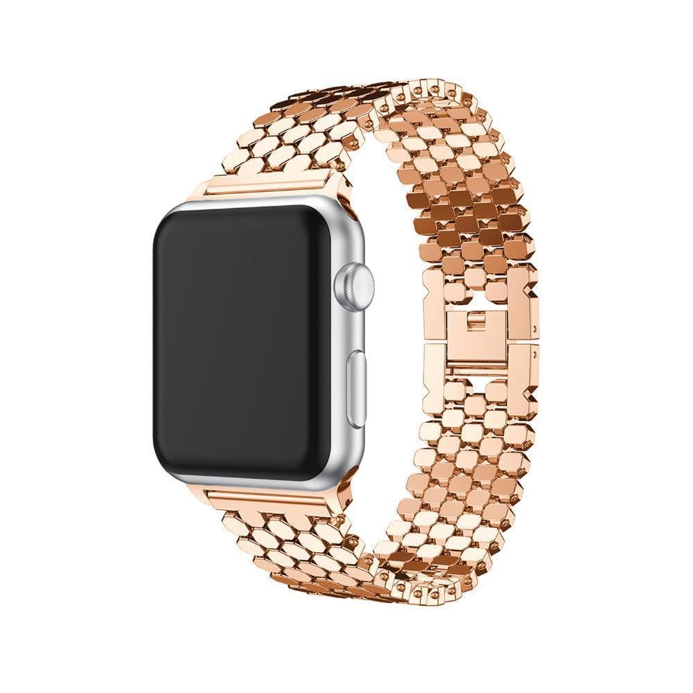 Link Bracelet Watch Band Rose Gold / 38mm, 40mm & 41mm