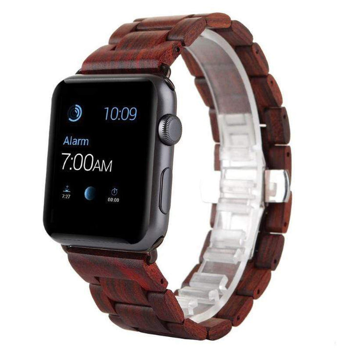 Natural Wooden Watch Band Red Sandalwood / 38mm, 40mm & 41mm
