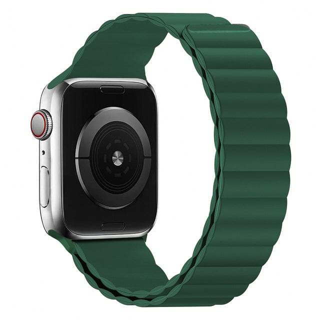 Magnetic Loop Sports Watch Band Dark Green / 38mm, 40mm & 41mm