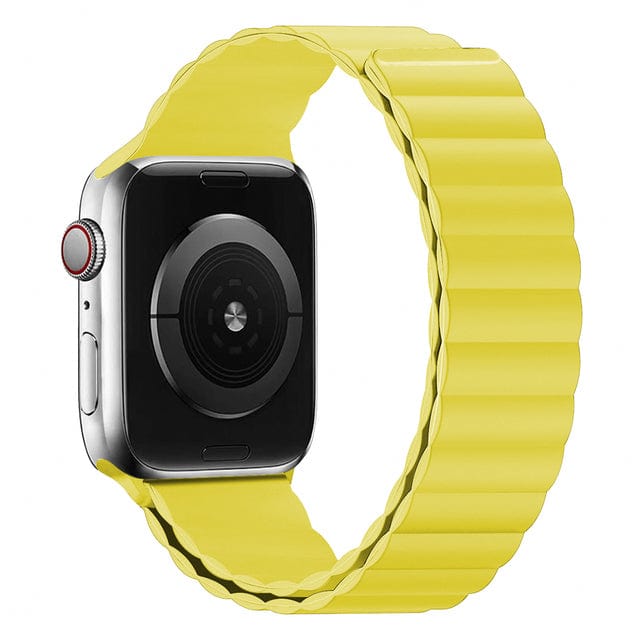 Magnetic Loop Sports Watch Band Yellow / 38mm, 40mm & 41mm