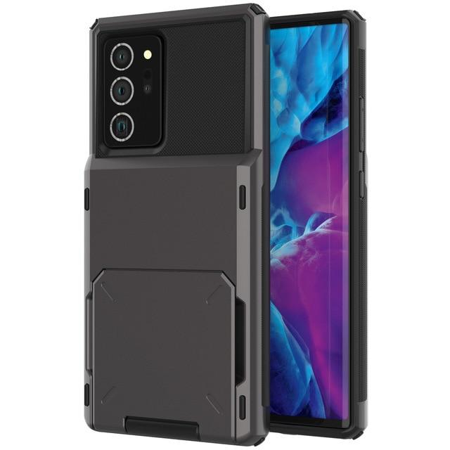 Shockproof Wallet Case For Samsung Galaxy Note for Galaxy Note 9 / Black