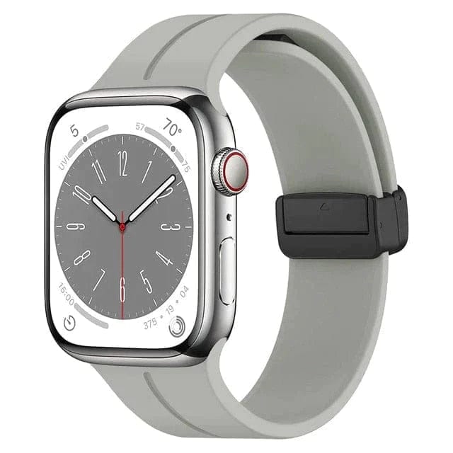 Magnetic Buckle Sports Watch Band Grey / 38mm, 40mm & 41mm