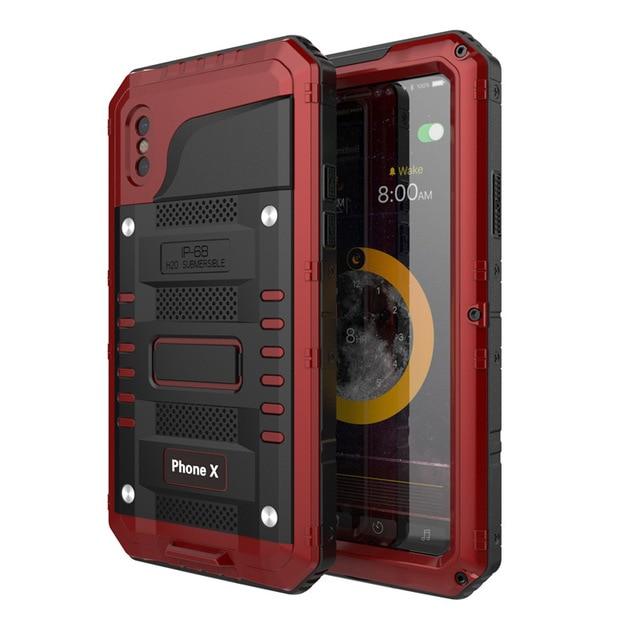 Waterproof Heavy Duty Phone Case iPhone 6/6S / Red