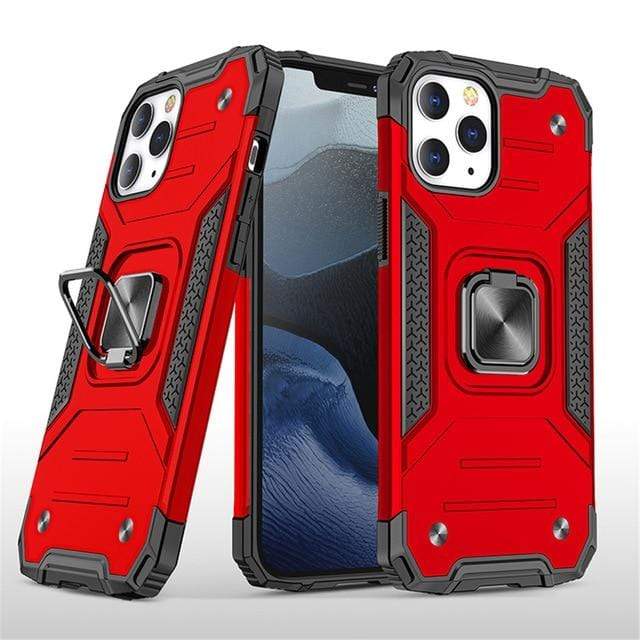 Magnetic Shockproof Phone Case iPhone 6 / Red