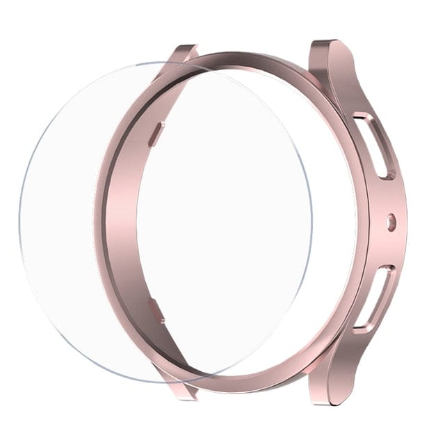 Tempered Glass Watch Case For Samsung Rose Gold / Galaxy Watch 6 40mm