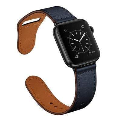 Leather Loop Watch Band Deep Blue / 38mm, 40mm & 41mm