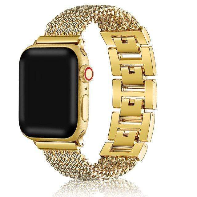 Chain Stainless Steel Watch Band Gold / 38mm, 40mm & 41mm