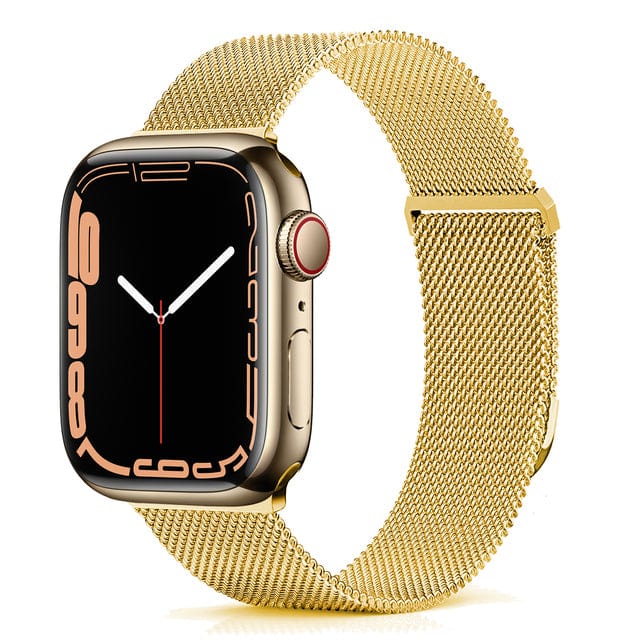 Milanese Loop Stainless Steel Watch Band Gold / 38mm, 40mm & 41mm
