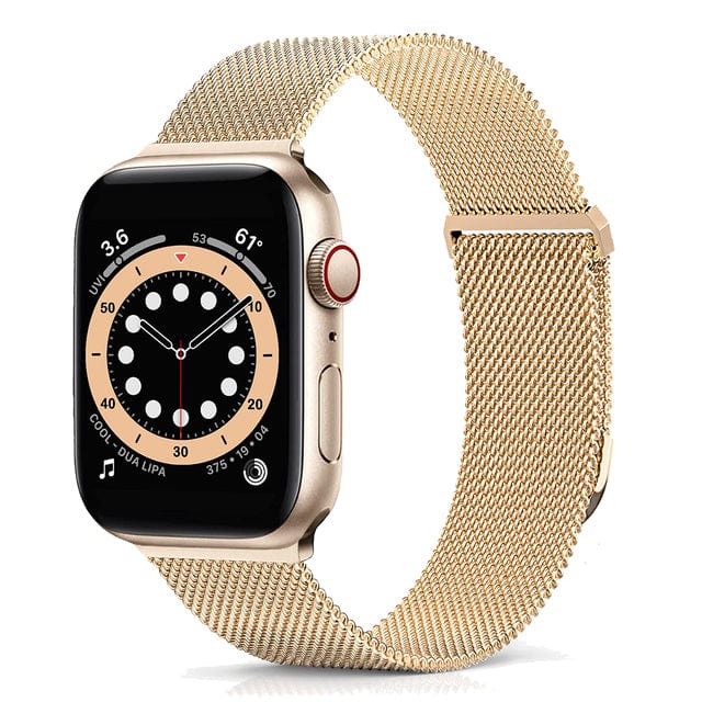 Milanese Loop Stainless Steel Watch Band Rose Gold / 38mm, 40mm & 41mm