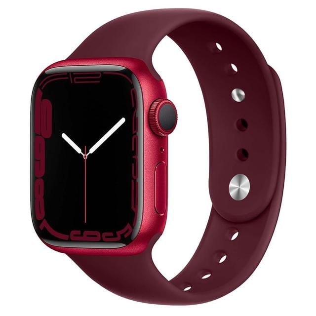 Sports Watch Band Wine Red / 38mm, 40mm & 41mm